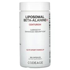 2 X  Codeage, Liposomal Beta-Alanine+, Centurion, CarnoSyn, Enhanced Absorption,