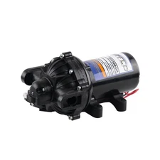 Everflo 12V On-Demand Diaphragm Sprayer Pump - 5.5GPM, 60 PSI, Quick Attach P...