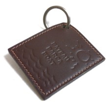 Authentic HERMES key ring Leather 6035