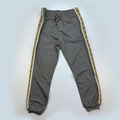 GUCCI Men Gray Track Pants Size M