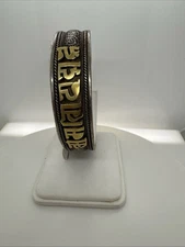 Tibetan Om Padded Hum Mantra Cuff Braclet 925 Sterling 