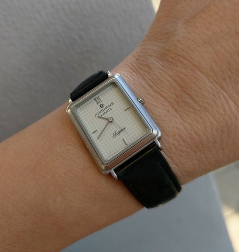 Junghans Unisex um 1980er Jahre Quarz 16mm Armband