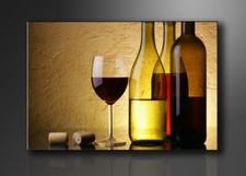 Quadro su tela Quadri moderni vino 120 x 80 cm  modello : XXL 5109