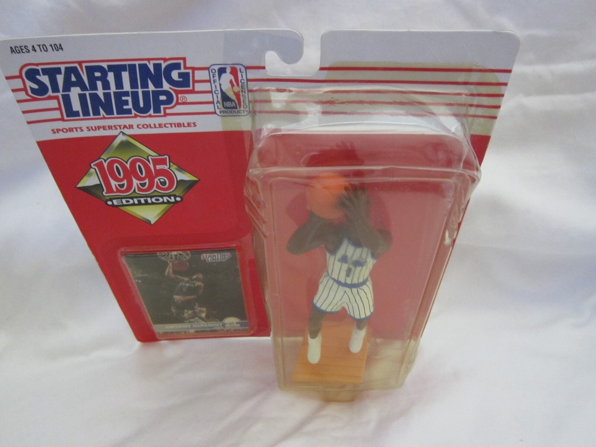 ANFERNEE HARDAWAY 1995 KENNER STARTING LINE-UP FIGURE&SPORTSCARD