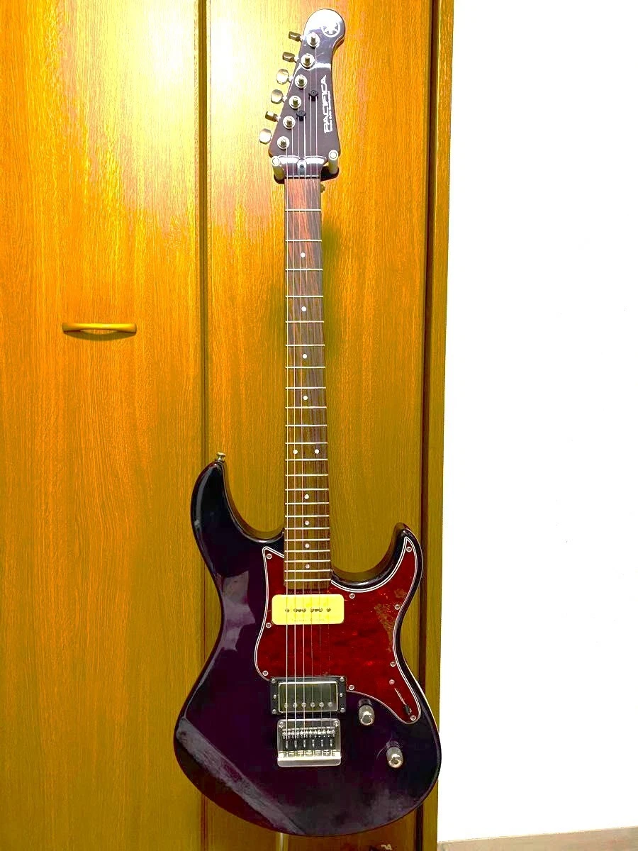 Pacifica YAMAHA PAC611HFM Translucent Purple Electric Guitar From