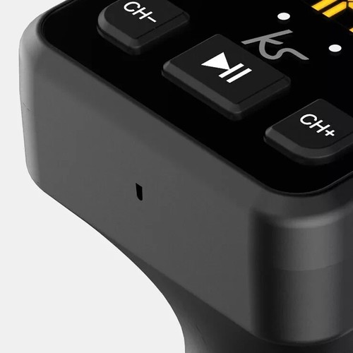 KITSOUND MYFM2 Bluetooth Wireless to FM Audio Converter KSMYFM2 - Black - Picture 6 of 24