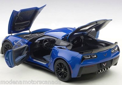 2016 CHEVROLET CORVETTE C7 Z06 COUPE LAGUNA BLUE 1:18 AUTOart