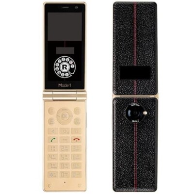 FREETEL MODE 1 RETRO II 2 MD-06P Black Android Flip Phone SIM Free