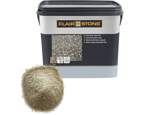 FLAIRSTONE Feste Fuge natur hell unkrauthemmend 0,1 mm - 2 mm 15 kg - Bild 1 von 4