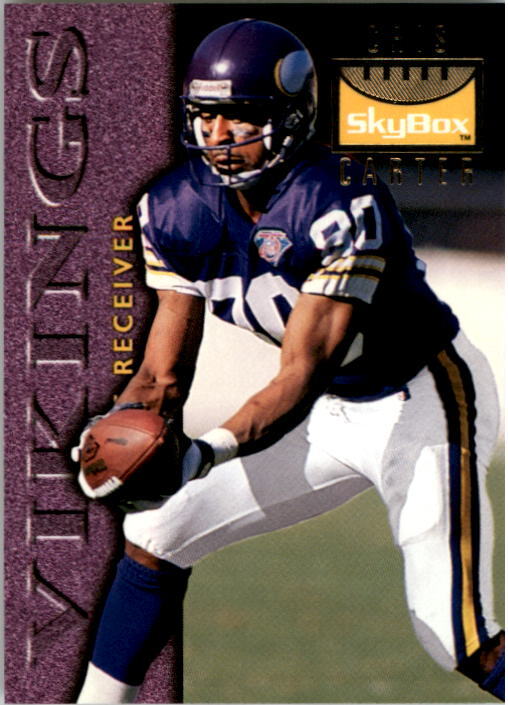 1995 SkyBox Premium #76 Cris Carter - NM