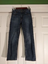 Wrangler Boy's Straight Leg Adjustable Waist Jeans Size 12 Regular