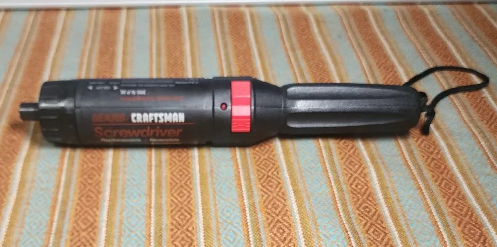 Sears Craftsman Cordless Screwdriver Model 315.111820 Charger Pre owned