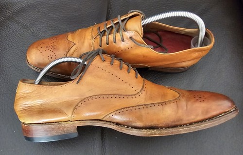 Grenson Mens Brown Brogues shoes,Anniversary Edition,UK 8 - Picture 6 of 9