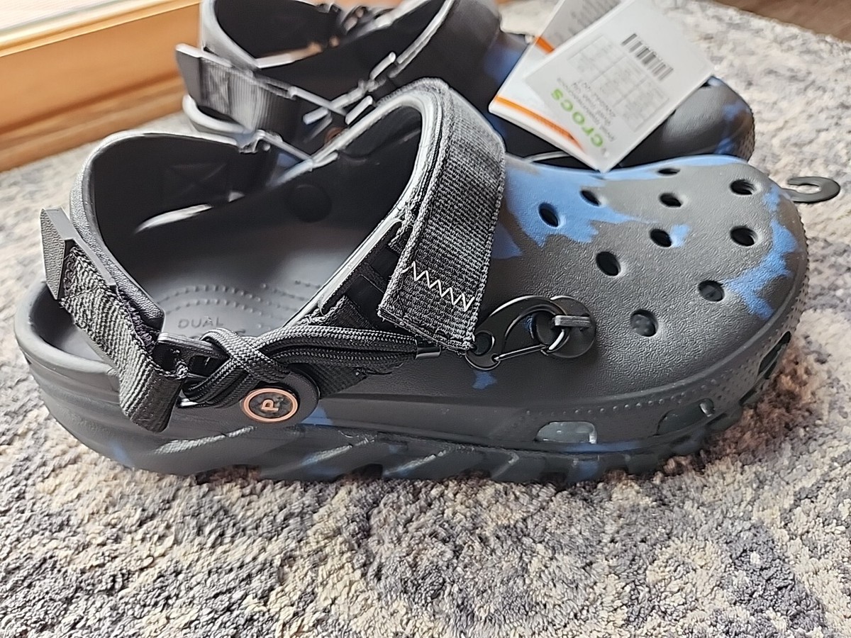 Crocs X Post Malone edition size 7 M 9 W blue camo Crocs POST MALONE exclusive Crocs | Grailed main image 4