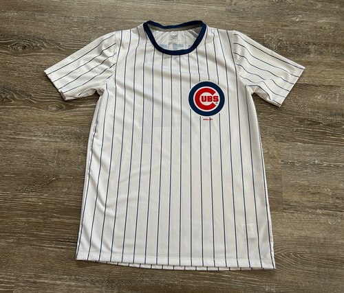 Chicago Cubs Anthony Rizzo Cooperstown Retro Jersey Youth Large Boys Pinstripe