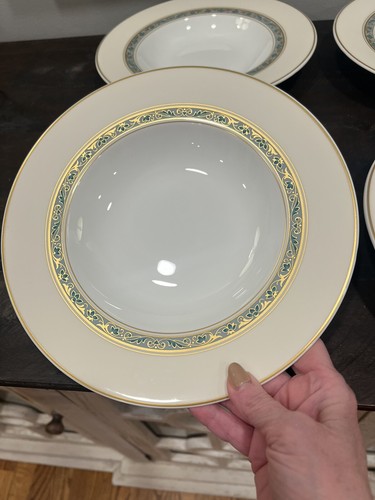 Villeroy & Boch V&B Villa Medici (4) Suppenschalen mit Rand selten Rarität Set Beschreibung lesen! - Bild 4 von 12