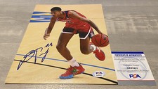 Dalen Terry Chicago Bulls Arizona Wildcats Autographed Signed 8X10 Photo PSA COA