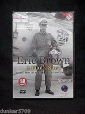 ERIC BROWN A PILOT'S STORY AEROPLANE SAMPLE EXTRACT APPROX 30 MIN DVD NR