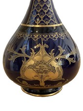Moorcroft. Antique Art Deco Style Moorcroft  Macintyre Aurelian vase, Circa 1895