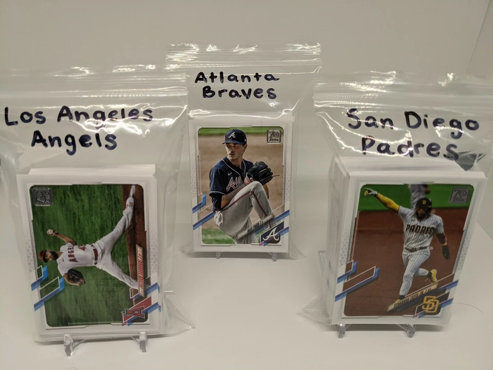 2021 Topps Series 1 Baseball Cards Base Set! Complete your set! U Pick #1- #249  - Image 3 of 4