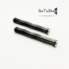 2 Recoil Guide Rod w/ spring for Glock 17 17L 22 24 31 Gen 1 2 3 Stainless Steel