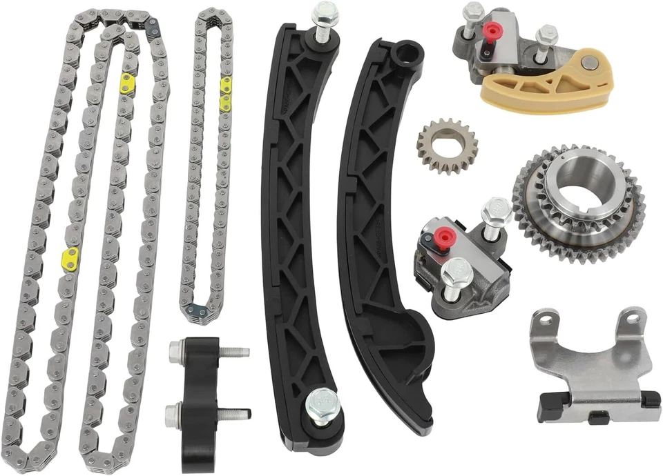 Kit de cadena de distribución del motor piñones de leva VVT para Chevrolet GM 13-17 2,0 L 2,5 L Foto 3 de 4