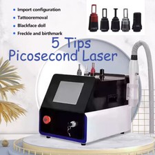 Portable Pico Laser Tattoo Removal nano second Nd Yag picosecond Laser Machine