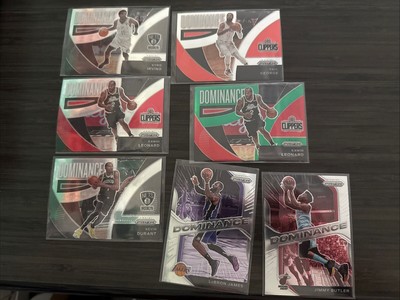 2020/2021 Panini Prizm Dominance Lot  Various Years Lebron