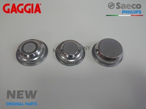 Saeco Gaggia Parts – OEM Filter Basket Set for Portafilter (Single, Double, Pod) - Picture 2 of 5