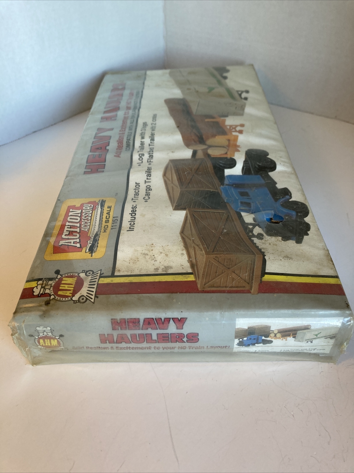 A.H.M. Action Accessory Heavy Haulers HO Scale Tractor Trailer kit
