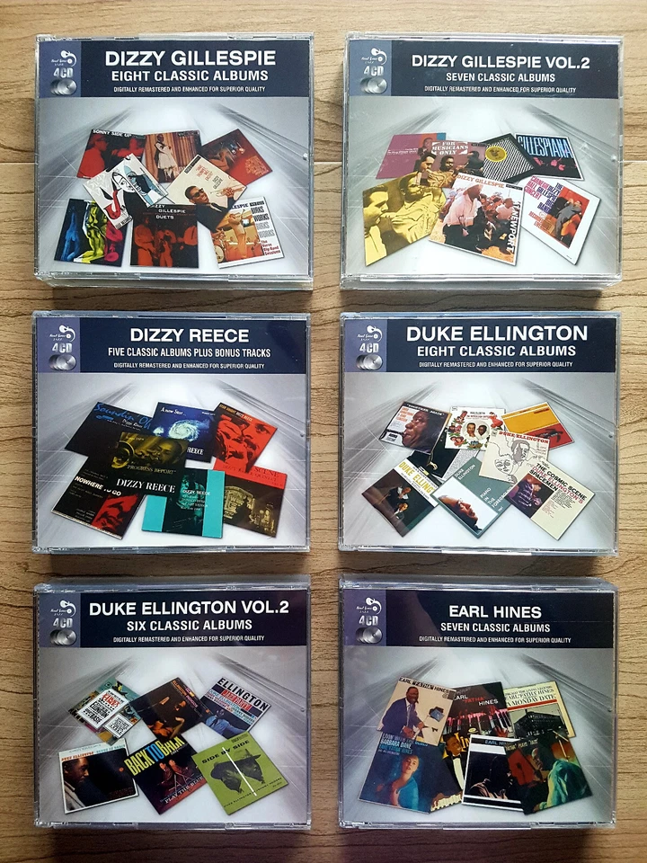 REAL GONE JAZZ MUSIC BOX SETS / COOL JAZZ & HARD BOP (EXCELLENT CONDITION) - Image 4 of 4