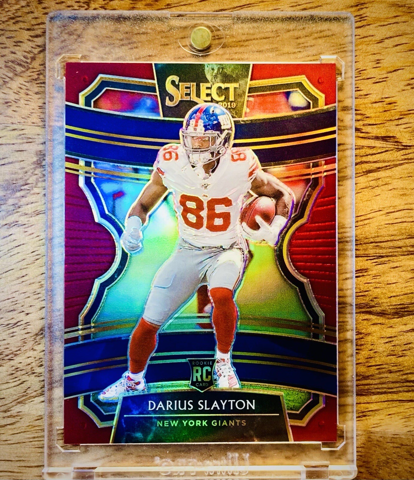 2019 Panini Select Darius Slayton RC Concourse Maroon #d/149 Prizm Rookie Giants