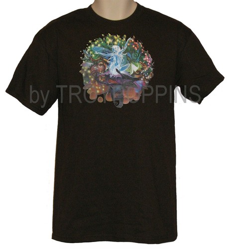 CAMISETA PARA HOMBRE 1 MUSHROOM GARDEN FAIRY II MÚSICA ROCK N ROLL PIXIE IMPRESA GRÁFICA - Imagen 4 de 5