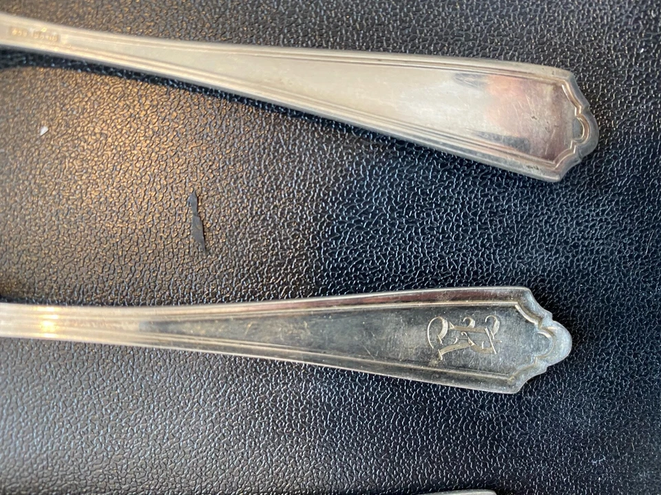 1 PUTNAM BY WALLACE PLATA DE LEY 12 av. HORQUILLA DE HELADO A JUEGO precio cada uno Foto 2 de 3