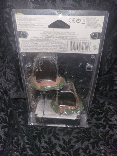 Lemax 34621 Light Up Coffins Spooky Town Accessories Retired Halloween Village - Picture 2 of 2