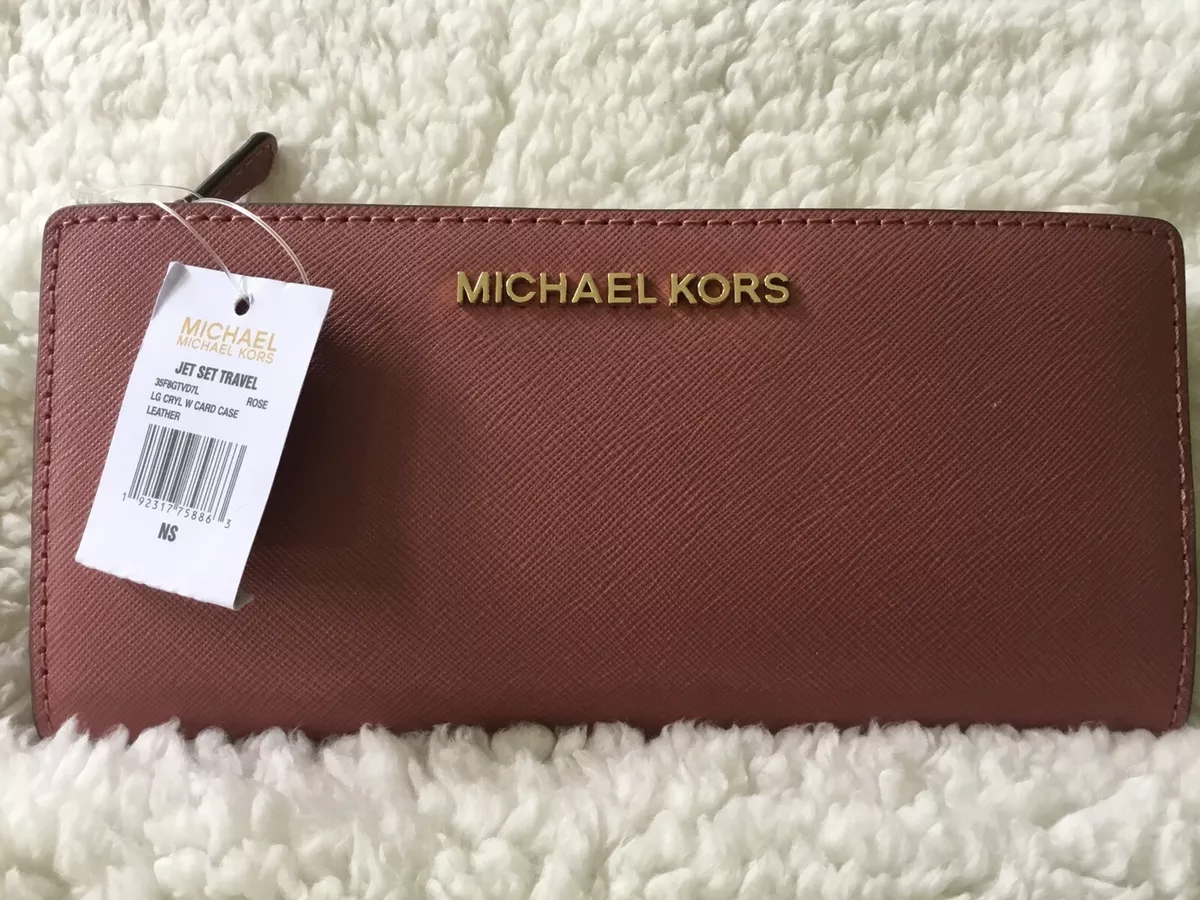 Michael kors jet set carryall card case deals