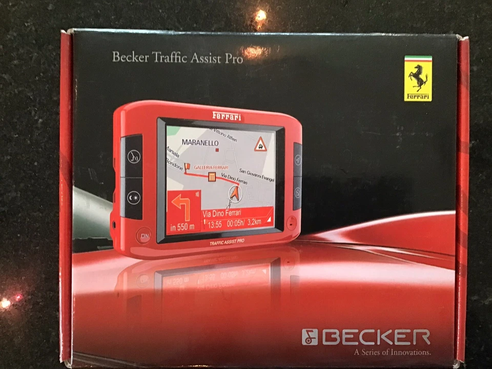 Navigation GPS Becker Traffic Assist Pro 7929 Limited Ferrari Edition KULT Samml - Bild 2 von 4