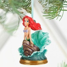 DISNEY 2016 Sketchbook Ornament ARIEL Little Mermaid NEW Singing