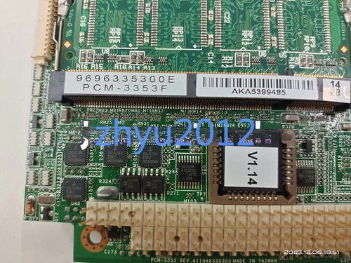 100% Test1PC USED PCM-3353 REV.A1 PCM-3353F via DHL or Fedex fast shipping - Afbeelding 2 van 5