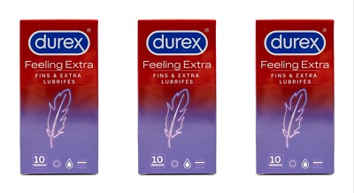 Durex Feeling Extra Kondome , 3x10 Stck. EAN3059948002642