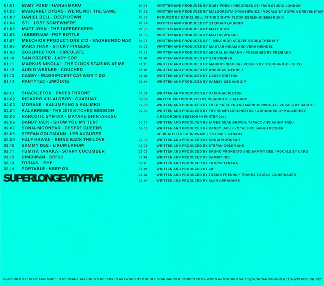 Various Superlongevityfive 7LP 12