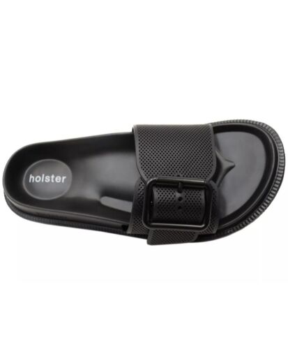 Holster Laze Slides Black In Sizes 8 - Picture 2 of 9