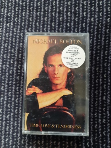 Vintage MICHAEL BOLTON "TIME LOVE AND TENDERNESS" Cassette Tape - 1991 - Picture 1 of 6