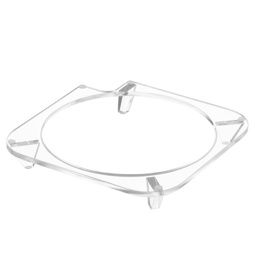 Anti-slip Host Bracket Transparent Desktop Storage Base for Mac mini M4