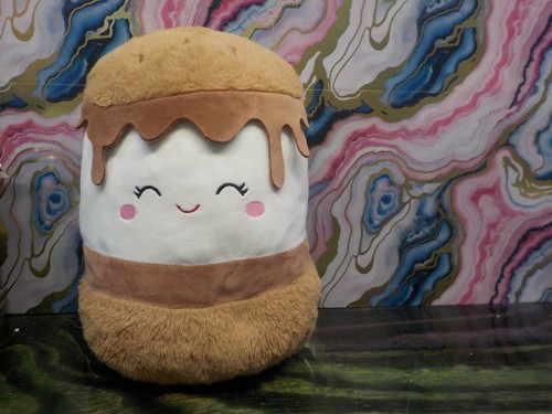 Carmelita Squishmallow Smores Plush Jumbo Squishmallows Kellytoy - Afbeelding 2 van 7