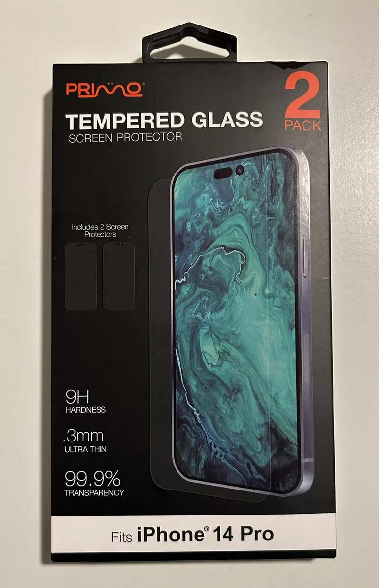 (Pack of 2) Tempered Glass Screen Protector for