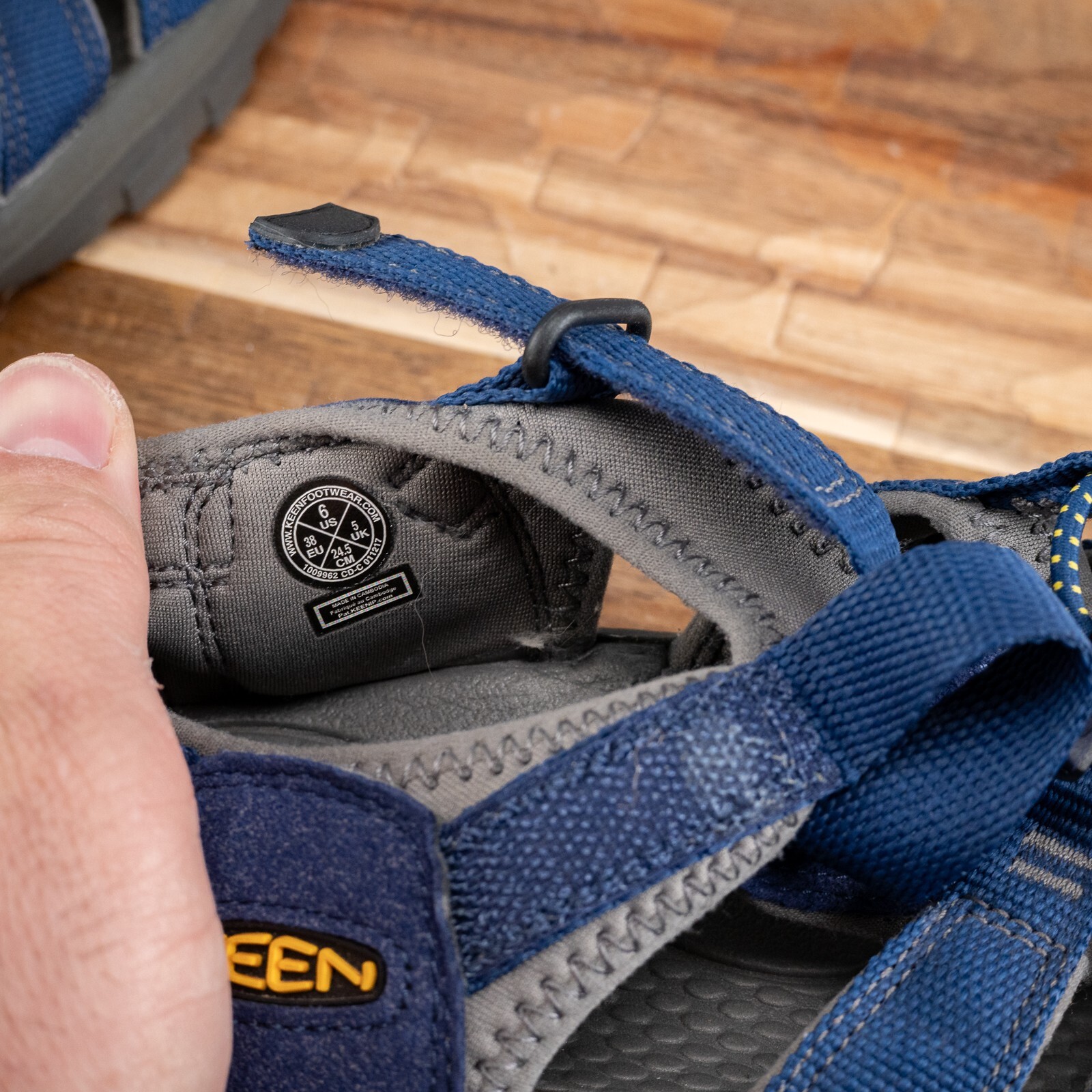 Sandali Keen unisex grandi bambini Newport H2 1009962 blu profondità gargoyle taglia 6