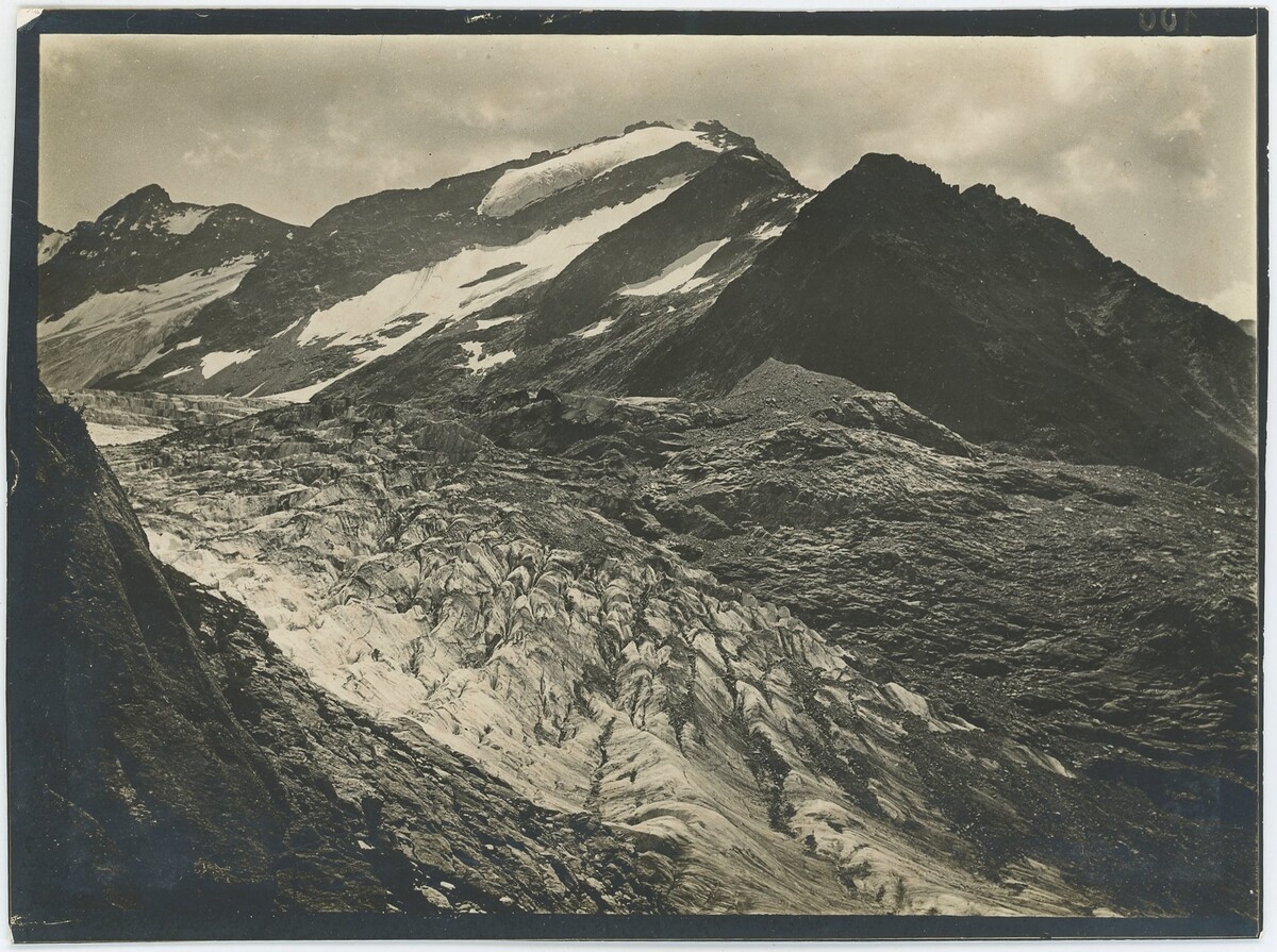 Haute-Savoie. Mont Tondu. Massif Du Mont-Blanc. Mountain. Circa 1900.