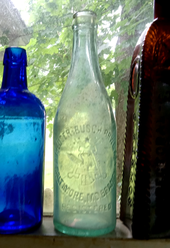 ANHEUSER BUSCH EMB EAGLE BALTIMORE BRANCH 1912 ERA PRE PRO BEER BOTTLE BOLD EMB - Picture 5 of 9