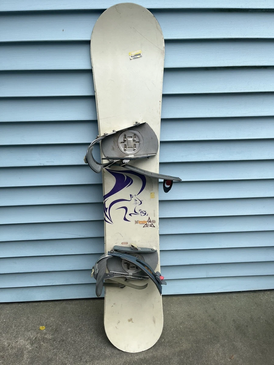 Jeff Brushie Ride 153 CM Snow Board With Bindings Snowboard | eBay